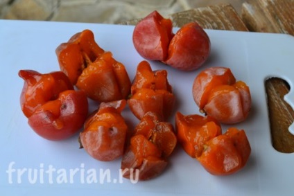 Experimentați să îngheți persimmons