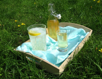 Elderflower cordial sau fläderblomssaft