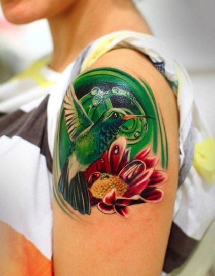 Schițe de flori tatuaje feminine, colibri, fluturi, dantele