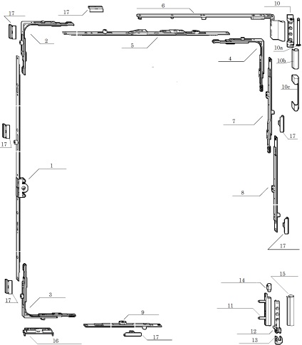 Accesorii pentru ferestre din PVC