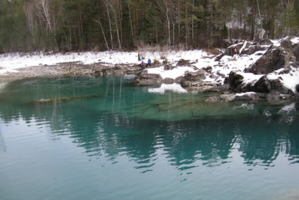 Lacurile albastre de pe Altai