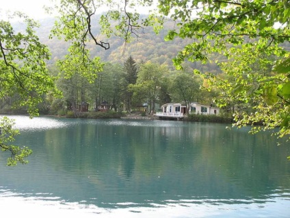 Blue Lakes pe harta Kabardino-Balkaria