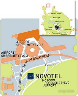 Hotel Novotel Sheremetyevo-április 2. (ingyenes transzfert, ingyenes 16 év alatti gyermek)
