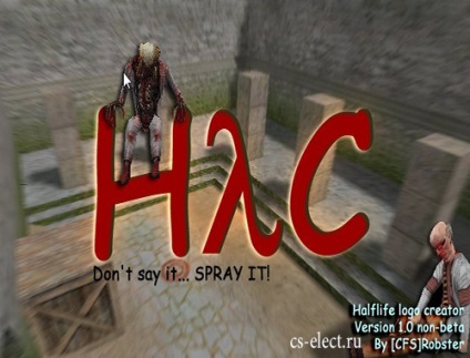 Half-life logo készítő - program létrehozása logók cs