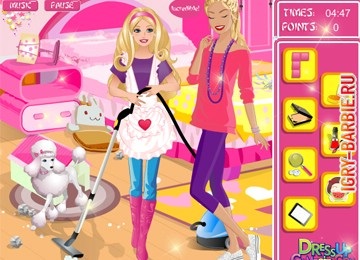 Jocuri Barbie de curățat