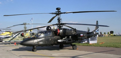 Ka-50 rechin negru elicopter, caracteristicile tehnice ale tth, viteza maximă de luptă militară