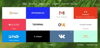 Cum să adăugați widgetul site-ului dvs. în fila vizuală Yandex