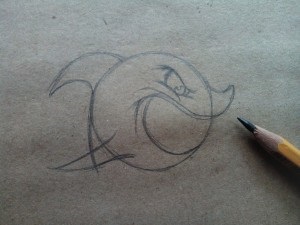 Cum de a desena un rechin în creion pas cu pas