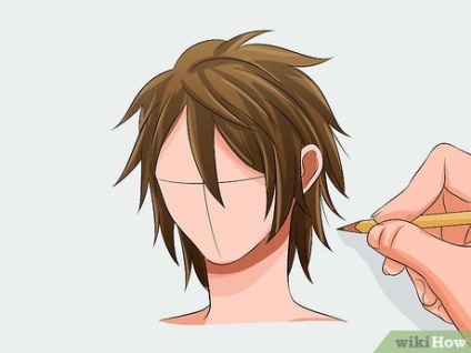 Cum să atragă părul în stilul manga