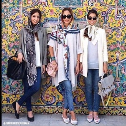 Cum să se îmbrace în Iran fata fată iranian cod