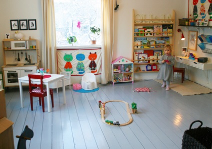 Cum să decorezi un copil de un Montessori