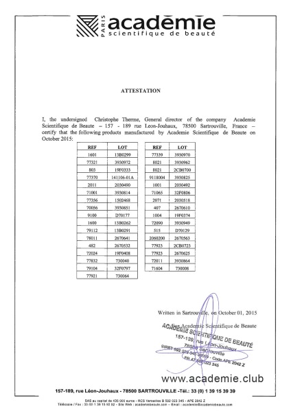 Cum se determină data de expirare a cremei academice