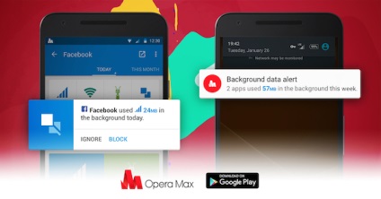 Cum să plătiți mai puțin pentru un Internet mobil începe să salvați megaocteți cu Opera max!