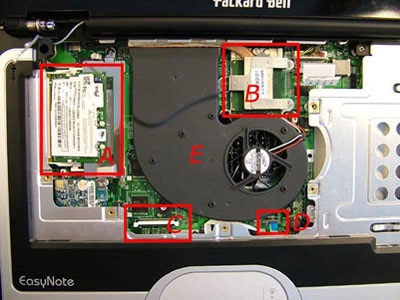 Cum de a dezasambla un laptop packard clopot easynote s - blogoglio de romanul unui păianjen