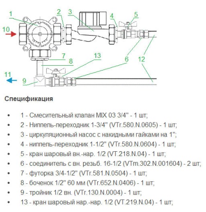 Як самостійно підключити тепла підлога і батареї до котла