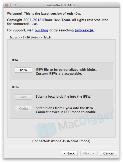 Cum se face downgrade cu ios 6 pe ios 5