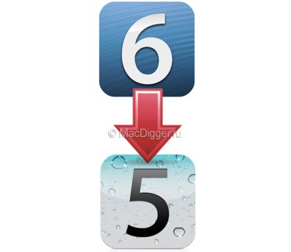 Hogyan downgrade iOS 6 iOS 5