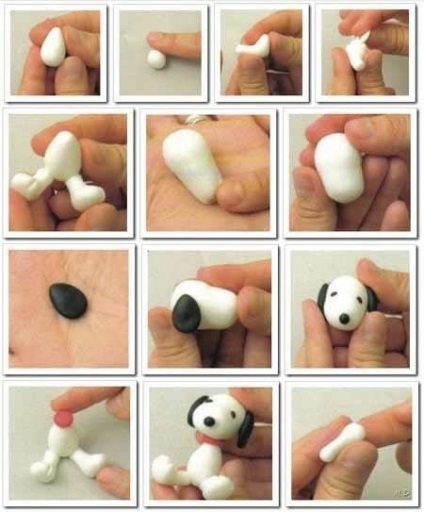 Cum sa faci un caine de argila polimerica cu mainile tale
