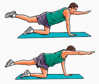 Cum de a consolida mușchii din spatele inferior