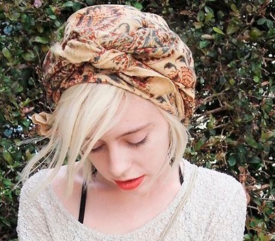 Cum de a lega un turban de o eșarfă - o nouă tendință la modă