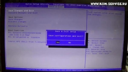 Cum să vă conectați și să configurați laptopul bios asus k73 pentru a instala Windows 7 sau 8 de pe o unitate flash sau pe un disc