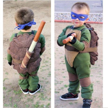 Costumul ninja îți va transforma fiul într-un super-erou de carnaval!
