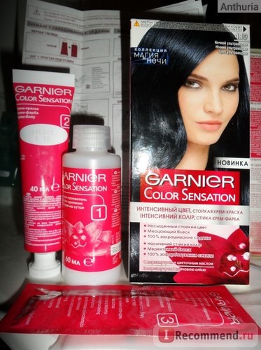 Cremă-vopsea pentru păr garnier senzatie de culoare 