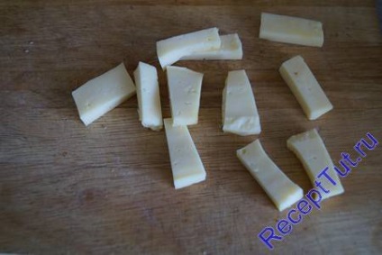Pizda de pui cu brânză - rețetă pas cu pas cu o fotografie de pe site-ul de prescripție aici