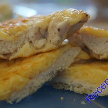 Pizda de pui cu brânză - rețetă pas cu pas cu o fotografie pe rețeta site-ului aici