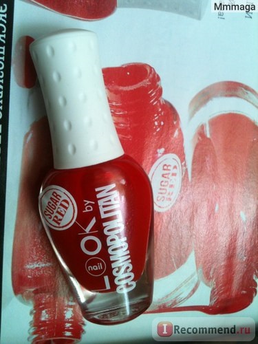 Nail naillook által kozmopolita - «cukor sugarred és felső bevonattal inlovered szívek (szegek) Körömlakk naillook által kozmopolita - «cukor sugarred és a felső bevont szívvel inlovered