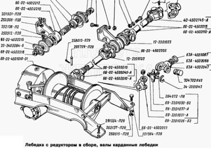 Navă pentru gaz-66 preț, specificații și instalare