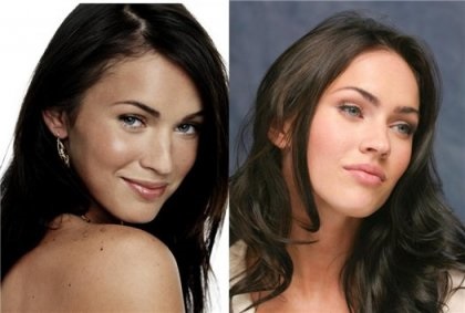 Megan Fox înainte și după
