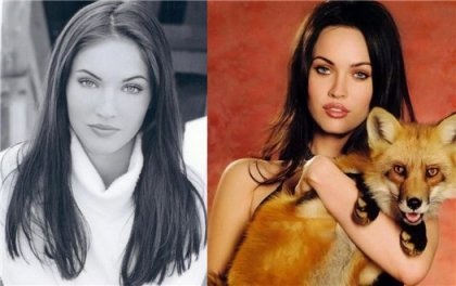 Megan Fox előtt és után