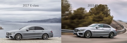 Mercedes-benz показав новий e-class, і ми навчимо вас відрізняти його від c-class