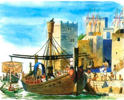 Comerțul maritim al fenicienilor antice