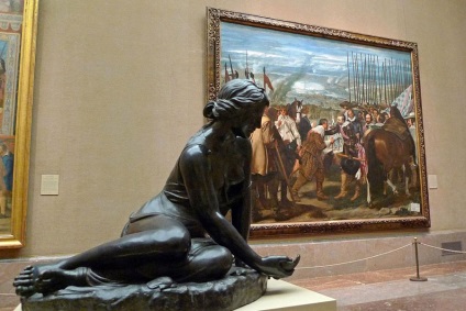 A Prado Múzeum, a munkák nagy művészek Madrid