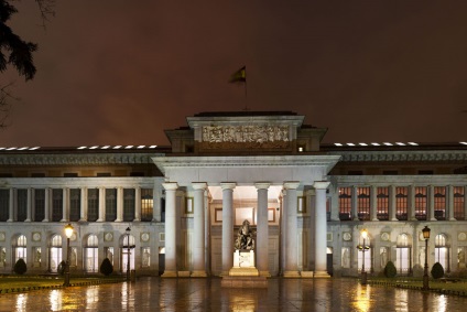 A Prado Múzeum, a munkák nagy művészek Madrid