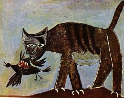 În imaginile unui artist puteți găsi pisici