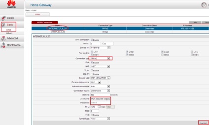 Configurarea modemului huawei hg532e pentru wi-fi de către flyfly