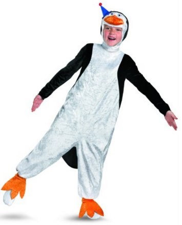 Costum de Anul Nou pentru pinguin
