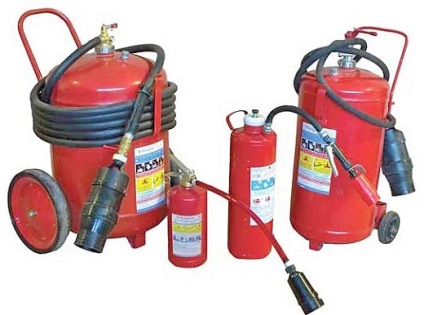 Sisteme de stingere a incendiilor - caracteristicile tehnice ale stingătorului de incendiu cu aer spumos, scop și zonă
