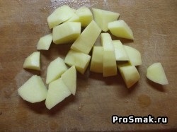 Pulpă de legume din cartofi și conopidă
