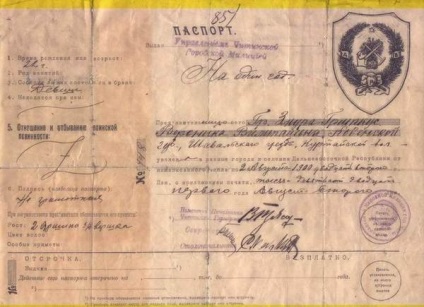 Sistemul de pașapoarte din Imperiul Rus, interesul Rusiei