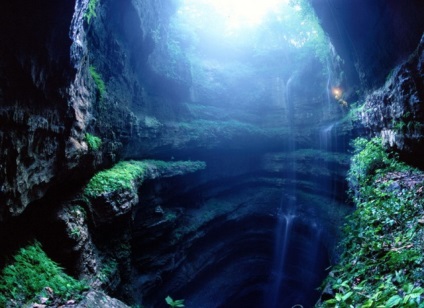 Peștera înghiți în Mexic (9 poze)