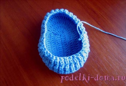 Boots crochet (descriere), o cutie de idei și clase de master