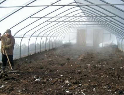 Pregătirea serii pentru cultivarea solului în toamna de toamnă, dezinfectare înainte de următorul sezon,