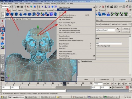 Modele practice de textură în Maya 6