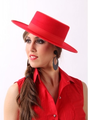 Flamenco dansuri fan și pălării flamenco, bastoane, castanets