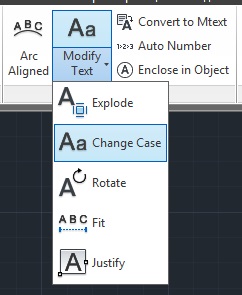 Tehnici de lucru cu text în autocad, sapr-magazine