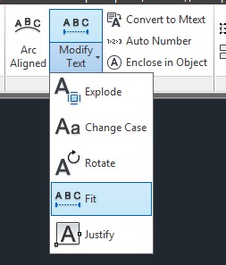 Tehnici de lucru cu text în autocad, sapr-magazine